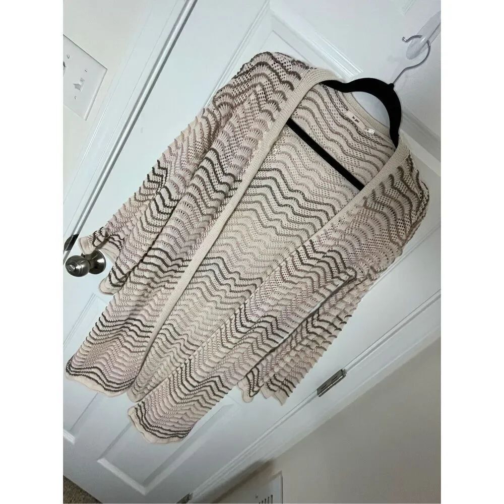 Mi Ami women’s crocheted cardigan small